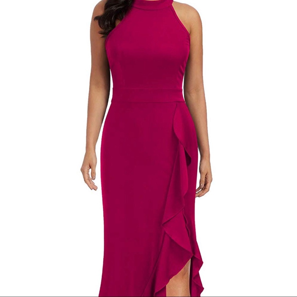 Woosea mermaid evening dress